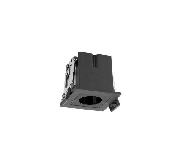FOCO EMPOTRAR BLAU 1L 3W 3000K NEGRO 9127 MANTRA