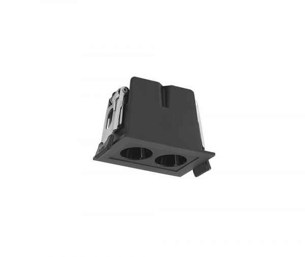 FOCO EMPOTRAR BLAU 2L 6W 3000K NEGRO 9129 MANTRA