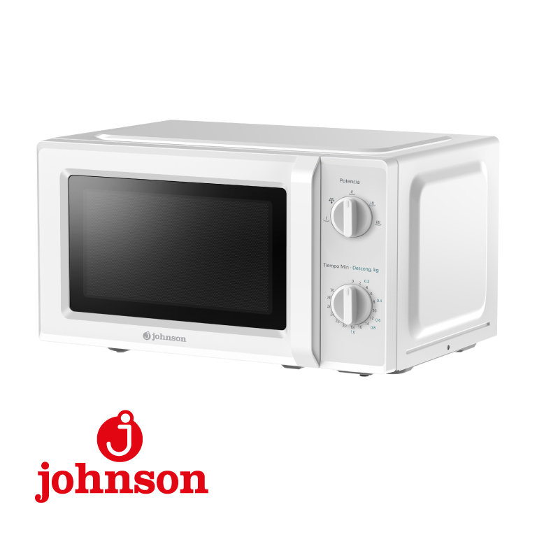 MICROONDAS JOHNSON 20L BLANCO JOMI20B1