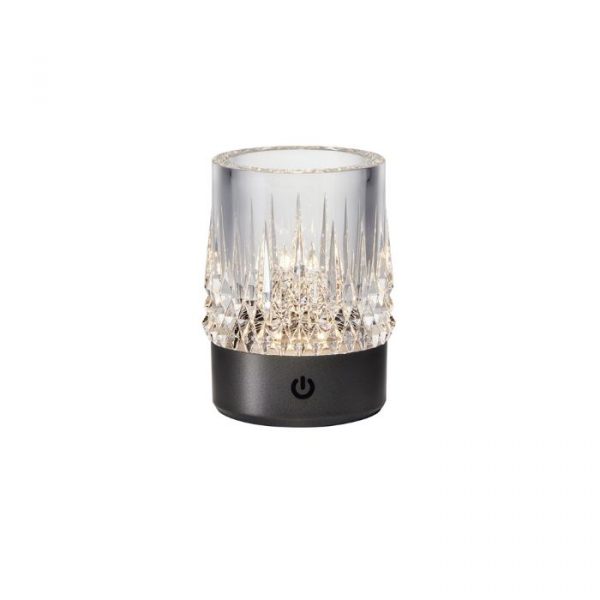 SOBREMESA 1W 3000K LAX NEGRO NICKEL 9084 MANTRA