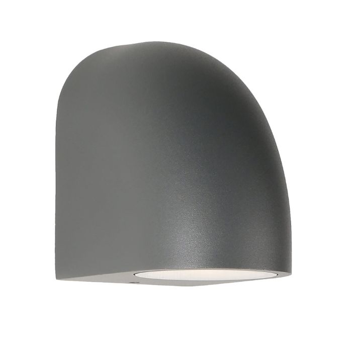 MANTRA BALDY APLIQUE 1L GU10 IP65 GRIS OSCURO