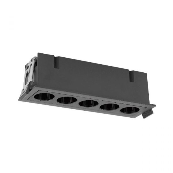 FOCO EMPOTRAR BLAU 5L 12W 3000K NEGRO 9133 MANTRA
