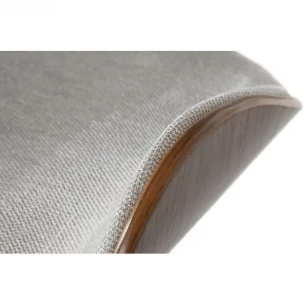 SILLA POLIESTER NOGAL 52X58,5X98 AJUSTABLE CROMADO - Imagen 7