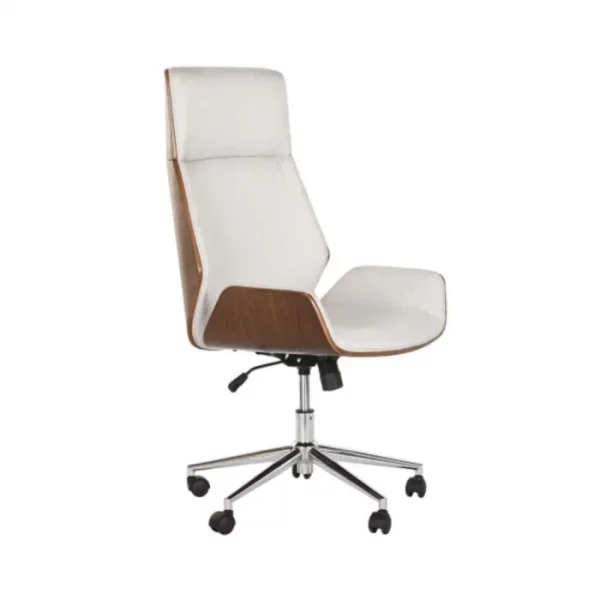SILLA POLIESTER NOGAL 60X65,5X118 AJUSTABLE