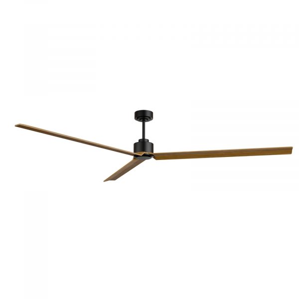 SULION ANNE XXL VENTILADOR NEGRO MADERA MEDIA