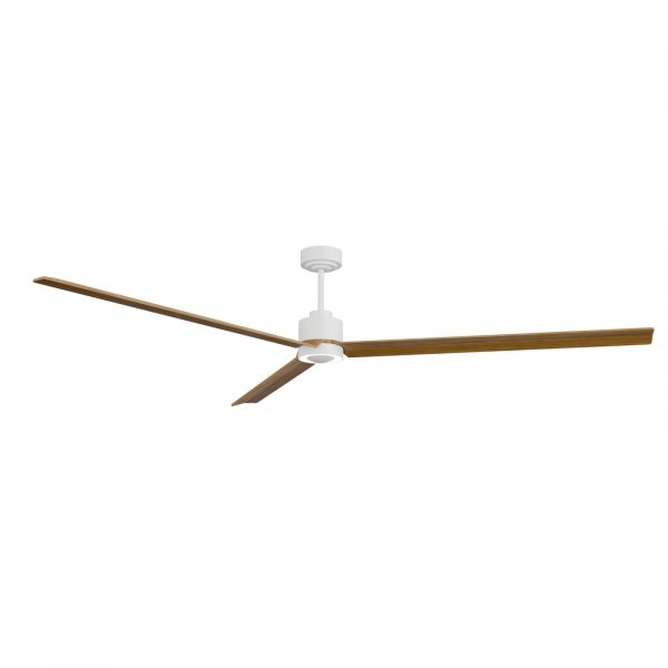SULION ANNE XXL VENTILADOR LED BLANCO MADERA