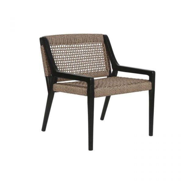 SILLA TECA FIBRA 65X62X72 NEGRO