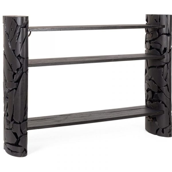 CONSOLA ARWOOD NEGRO 156X36CM