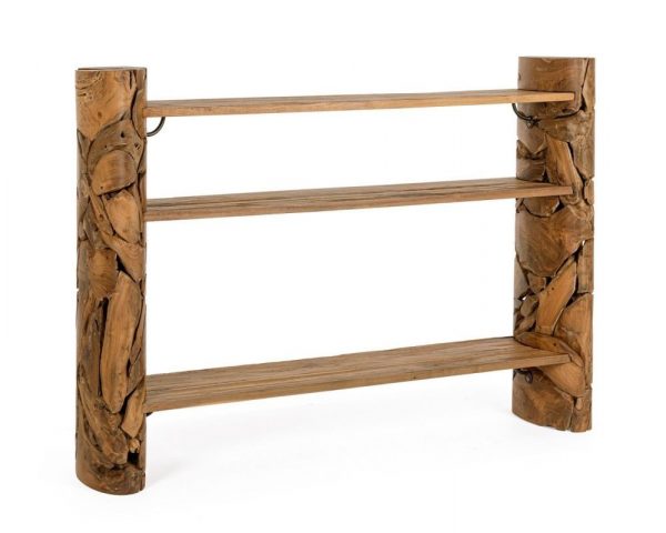 CONSOLA ARWOOD NATURAL 156X36CM