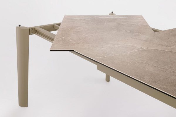 MESA EXT. ASIRI 180/250X100 BEIGE - Imagen 7