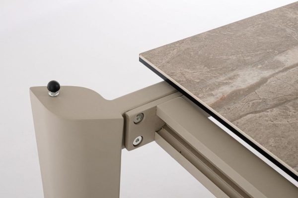 MESA EXT. ASIRI 180/250X100 BEIGE - Imagen 5