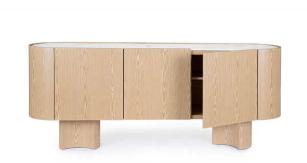 APARADOR 3P OTILIA OAK 200X45,5X80,5CM - Imagen 6