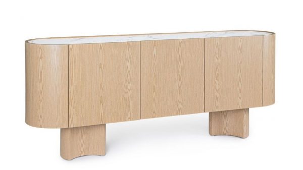 APARADOR 3P OTILIA OAK 200X45,5X80,5CM - Imagen 2