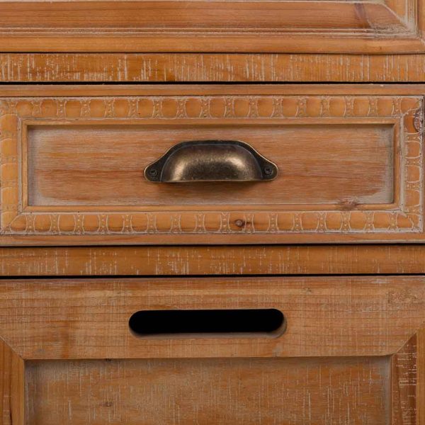 SINFONIER DE MADERA 80X37X155CM - Imagen 3