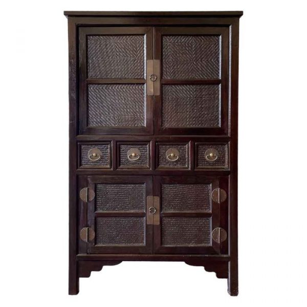 ARMARIO DE MADERA MARRÓN 100X62X160CM