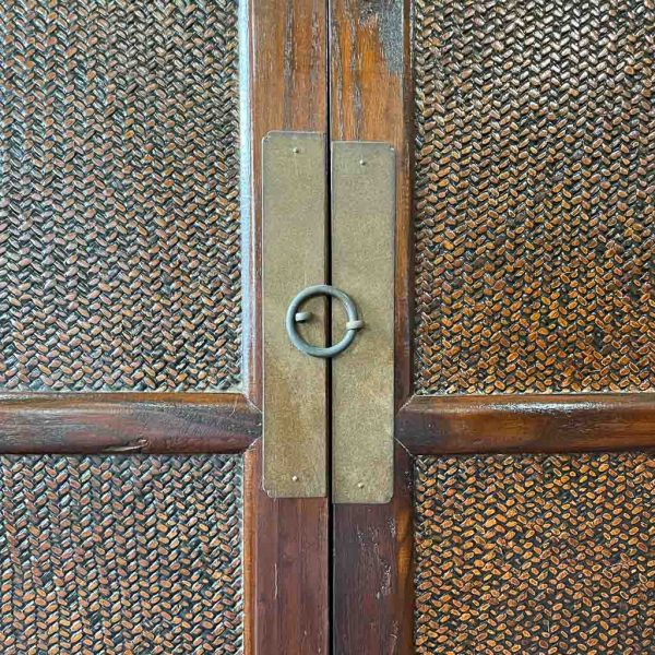 ARMARIO DE MADERA MARRÓN 100X62X160CM - Imagen 4