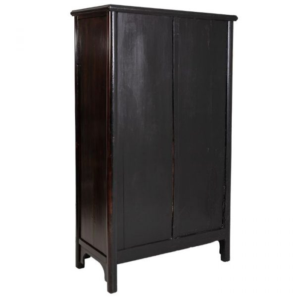 ARMARIO DE MADERA MARRÓN 100X45X180CM - Imagen 5