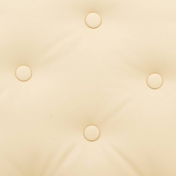 BANQUETA TAPIZADA BLANCA108X54X40CM - Imagen 5