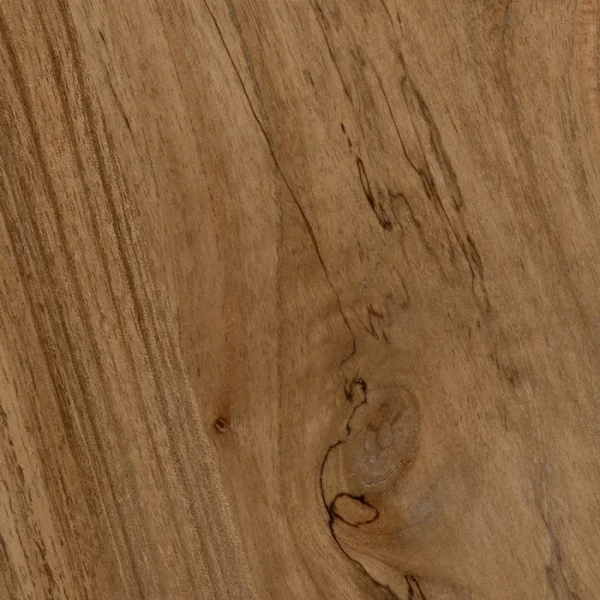 MESA AUXILIAR NATURAL MADERA MINDI SALÓN 50 X 50 X 64 CM - Imagen 4