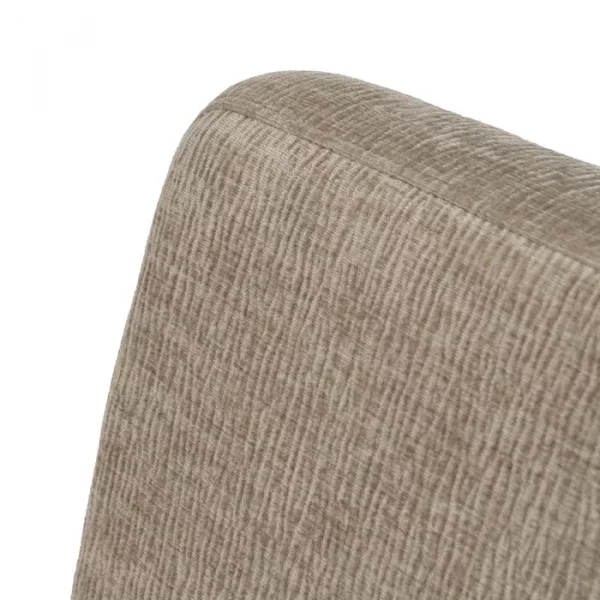SILLÓN BEIGE TEJIDO-MADERA SALÓN 74 X 76 X 85 CM - Imagen 7