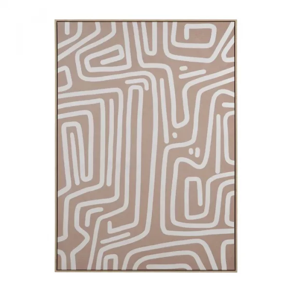 CUADRO TEXTURA TEJIDO DECORACIÓN 100 X 140 CM