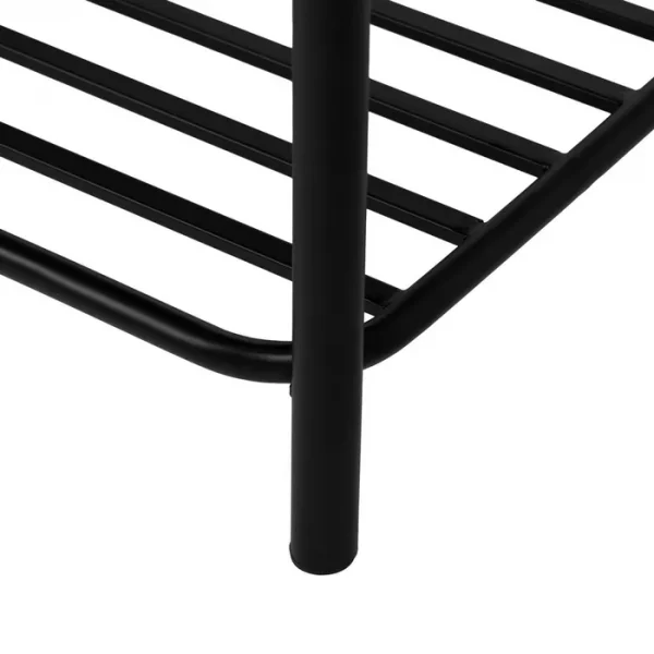 BANQUETA BEIGE TEJIDO-METAL 51 X 37 X 45 CM - Imagen 7