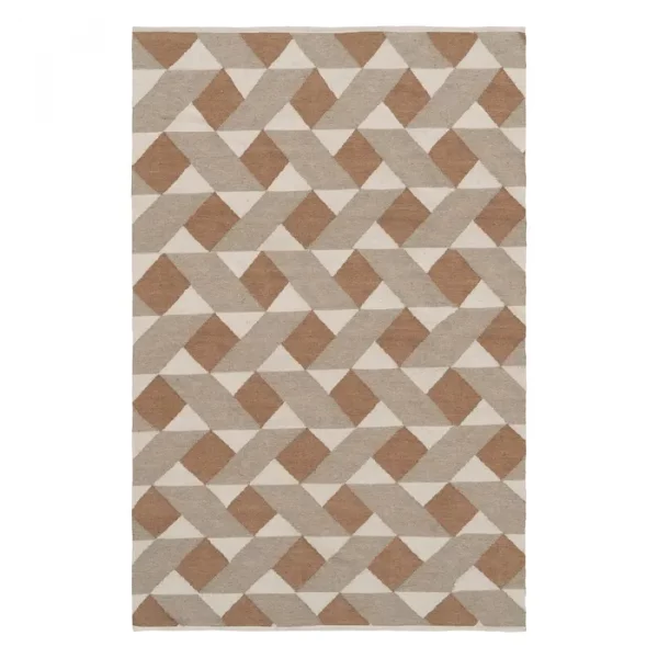ALFOMBRA MULTICOLOR LANA-ALGODÓN 200 X 300 CM