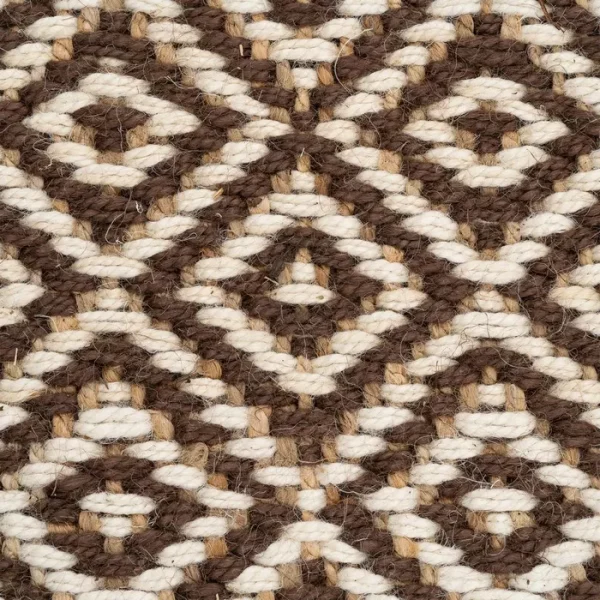 ALFOMBRA NATURAL-MARRÓN YUTE ALTEA 160 X 230 CM - Imagen 5