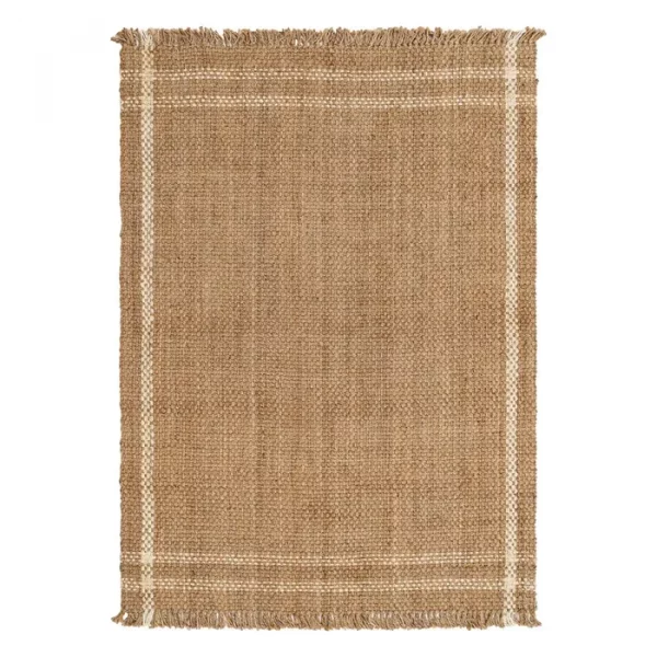 ALFOMBRA NATURAL-BLANCO YUTE ALTEA 200 X 290 CM