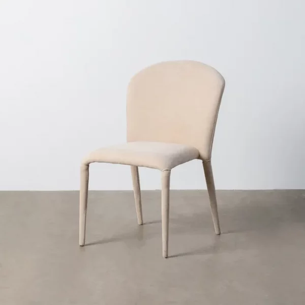 SILLA GRIS TEJIDO SALÓN 50 X 61 X 82 CM - Imagen 2