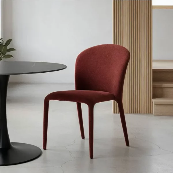 SILLA BURDEOS TEJIDO SALÓN 50 X 61 X 82 CM