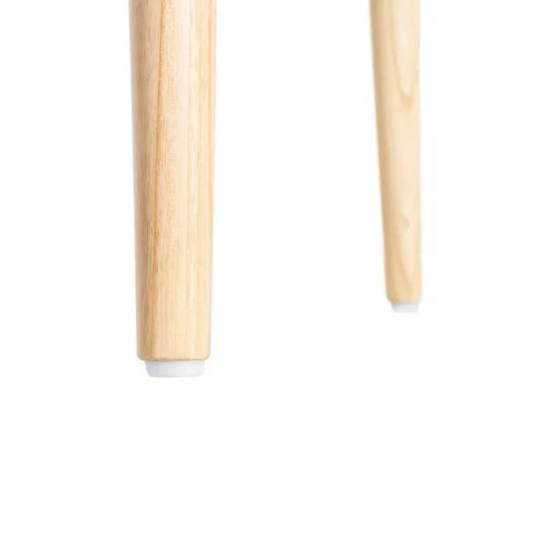 SILLA NATURAL-BEIGE MADERA 53 X 55 X 82 CM - Imagen 11