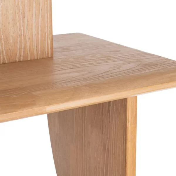 ESTANTERÍA NATURAL MADERA DE CAUCHO 180 X 38 X 161 CM - Imagen 6