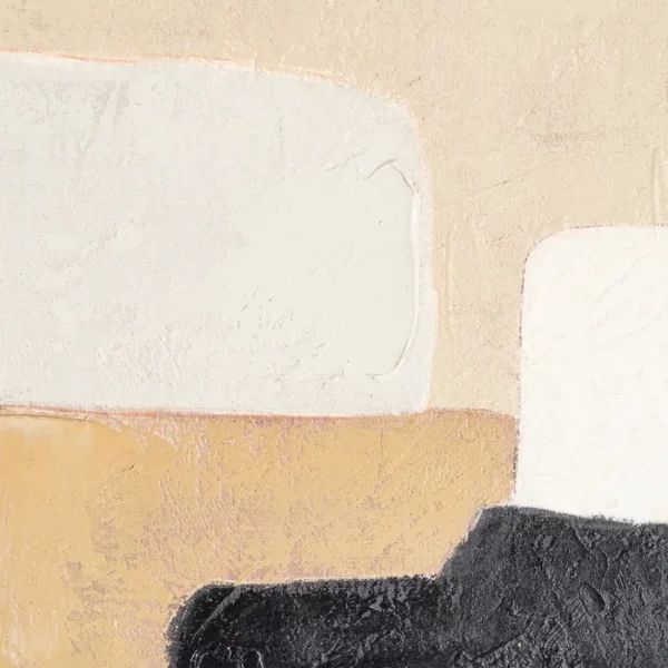 CUADRO PINTURA ABSTRACTO LIENZO 140 X 4 X 100 CM - Imagen 2