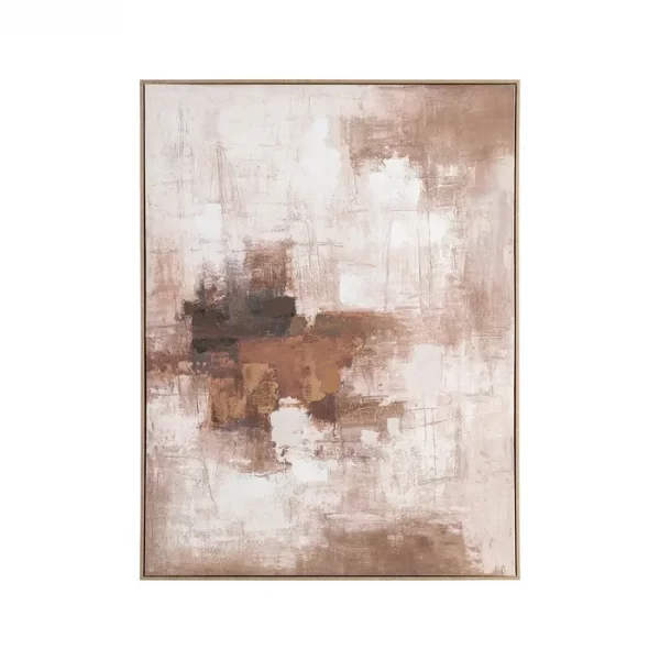 CUADRO IMPRESIÓN 2/M BLANCO-MARRÓN 90 X 3,80 X 120 CM - Imagen 3