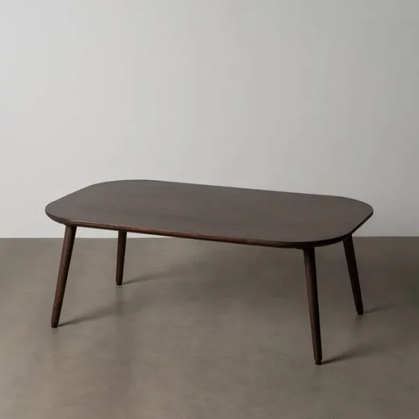 MESITA MARRÓN OSCURO MADERA DE MANGO 115 X 70 X 43 CM