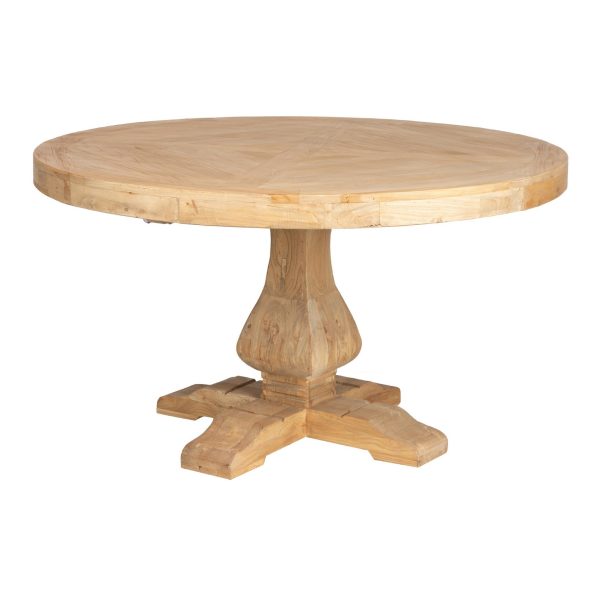 MESA REDONDA COMEDOR MADERA PAI 140x140x78 CM