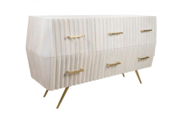 MUEBLE 6 CAJONES MADERA MANGO - Imagen 2