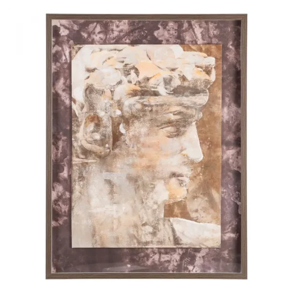 CUADRO IMPRESIÓN DAVID 94 X 4,70 X 124,50 CM