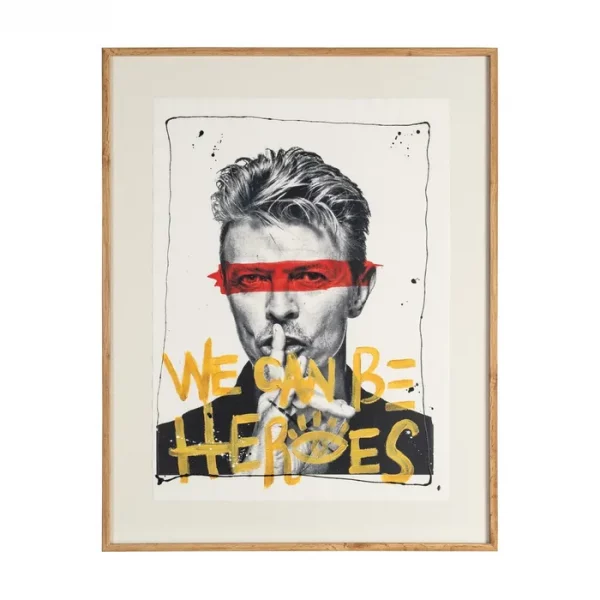 CUADRO MADERA-CRISTAL IMPRESO DECORACIÓN 76 X 3 X 98 CM