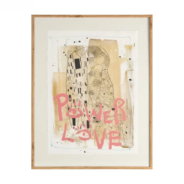 CUADRO KLIMT MADERA-CRISTAL IMPRESO 76 X 3 X 98 CM