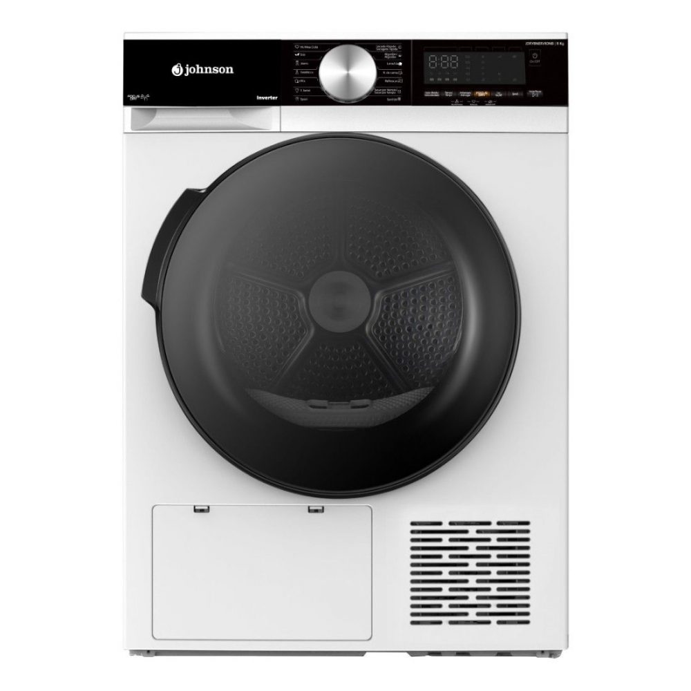 SECADORA JOHNSON 8KG B BOMBA DE CALOR JDRY8NERVIONB