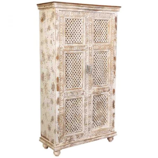 ARMARIO MADERA NATURAL ARTESANAL 104X43X188CM