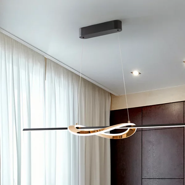 ENORA LAMPARA NEGRO / DORADO 228091 SCHULLER