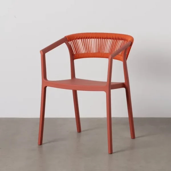 SILLA TERRACOTA POLIPROPILENO 56 X 52 X 76 CM