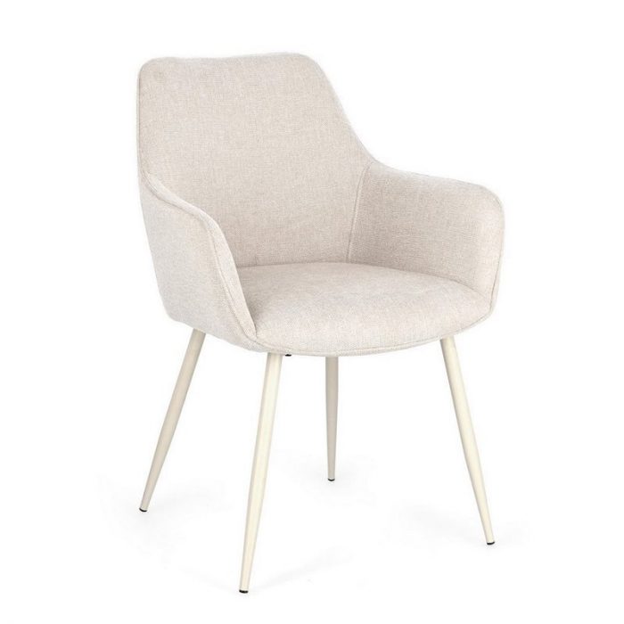 SILLA C-BR CORA BEIGE/BEIGE 58X63X85,5CM