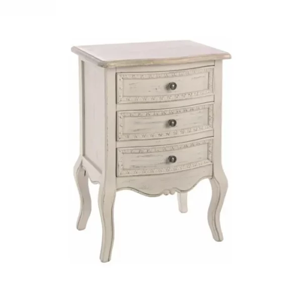 MESITA NOCHE 3C CLARISSE 48X35X69CM