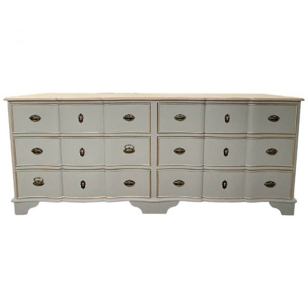 COMODA MADERA VERDE 193X50X80CM