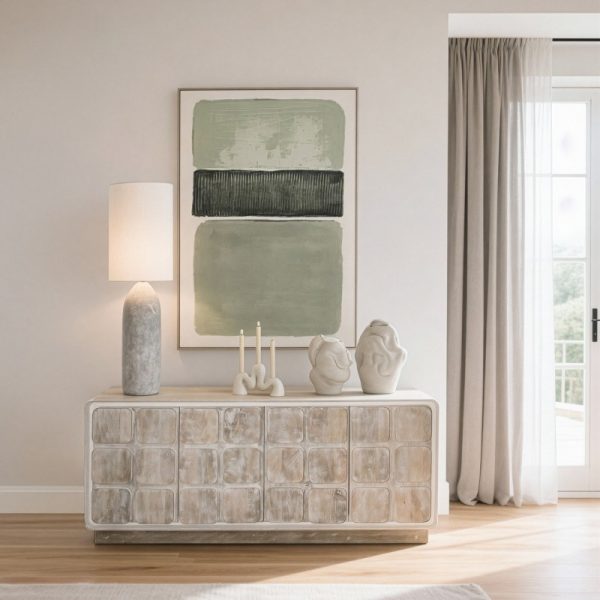 MUEBLE TV MADERA MANGO 170X40X50CM