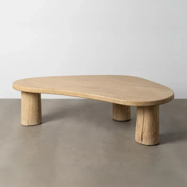 MESA CENTRO MADERA DE OLMO SALÓN 170 X 94 X 45 CM